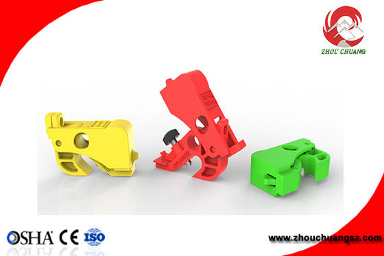 Cierres eléctricos Tagout Mini Circuit Breaker Lockout universal del interruptor de LOTO proveedor