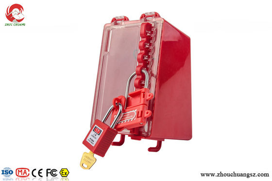 Cierre de acero del cerrojo de la seguridad de no. S430 con la manija plástica roja, liquidación del mandíbula 1n (25m m) proveedor