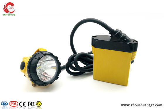 Luces de la explotación minera del LED con la batería de litio modificada para requisitos particulares ayuda de la fuente de luz 10.4Ah del CREE del cable 25000lux LOGO Adopt proveedor