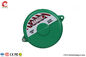 Cierre de la válvula de puerta del color verde para la válvula de 25mm-330 milímetro, fabricante de la seguridad LOTO proveedor