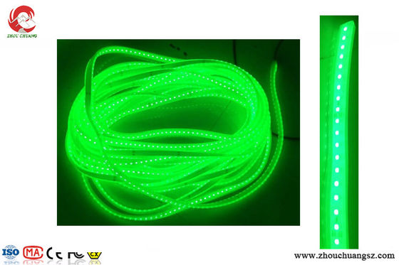 luces de tira de la luz verde LED de 220v SMD5050 los 72LEDs/m para el proyecto ligero, iluminación subterráneo, iluminación del túnel proveedor
