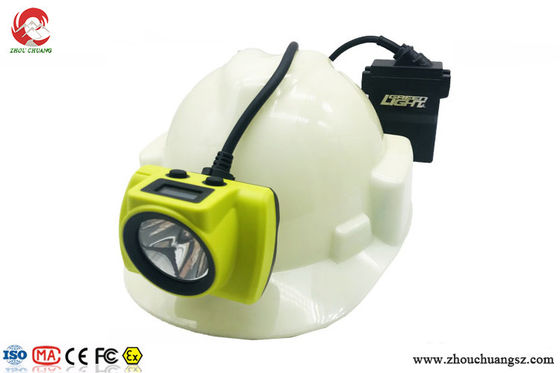 Faro de la explotación minera del LED con el uso del poder más elevado 25000LUX 3.7V 13.6Ah del cable IP68 para la mina subterránea, túnel proveedor