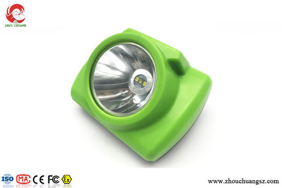 Faro minero verde portátil del color LED con la pantalla 18000LUX 3.7V IP68 de OLED proveedor