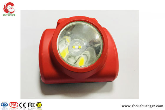 Linterna minera portátil 15000LUX sin cuerda 3.7V 6.8Ah del color rojo LED proveedor