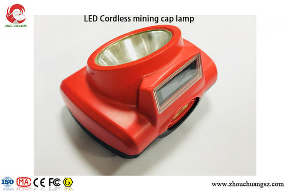 Linterna minera portátil 15000LUX sin cuerda 3.7V 6.8Ah del color rojo LED proveedor